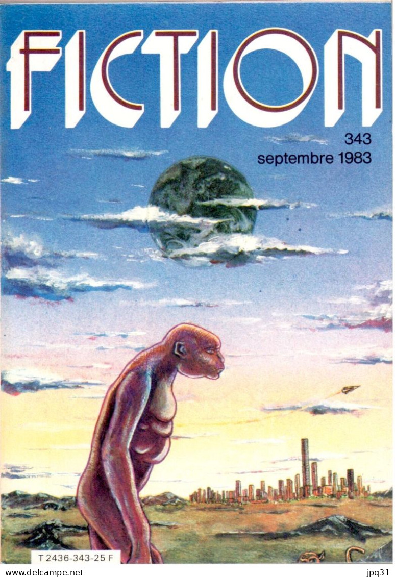 Revue Fiction No 343 - Opta - Septembre 1983 - Opta