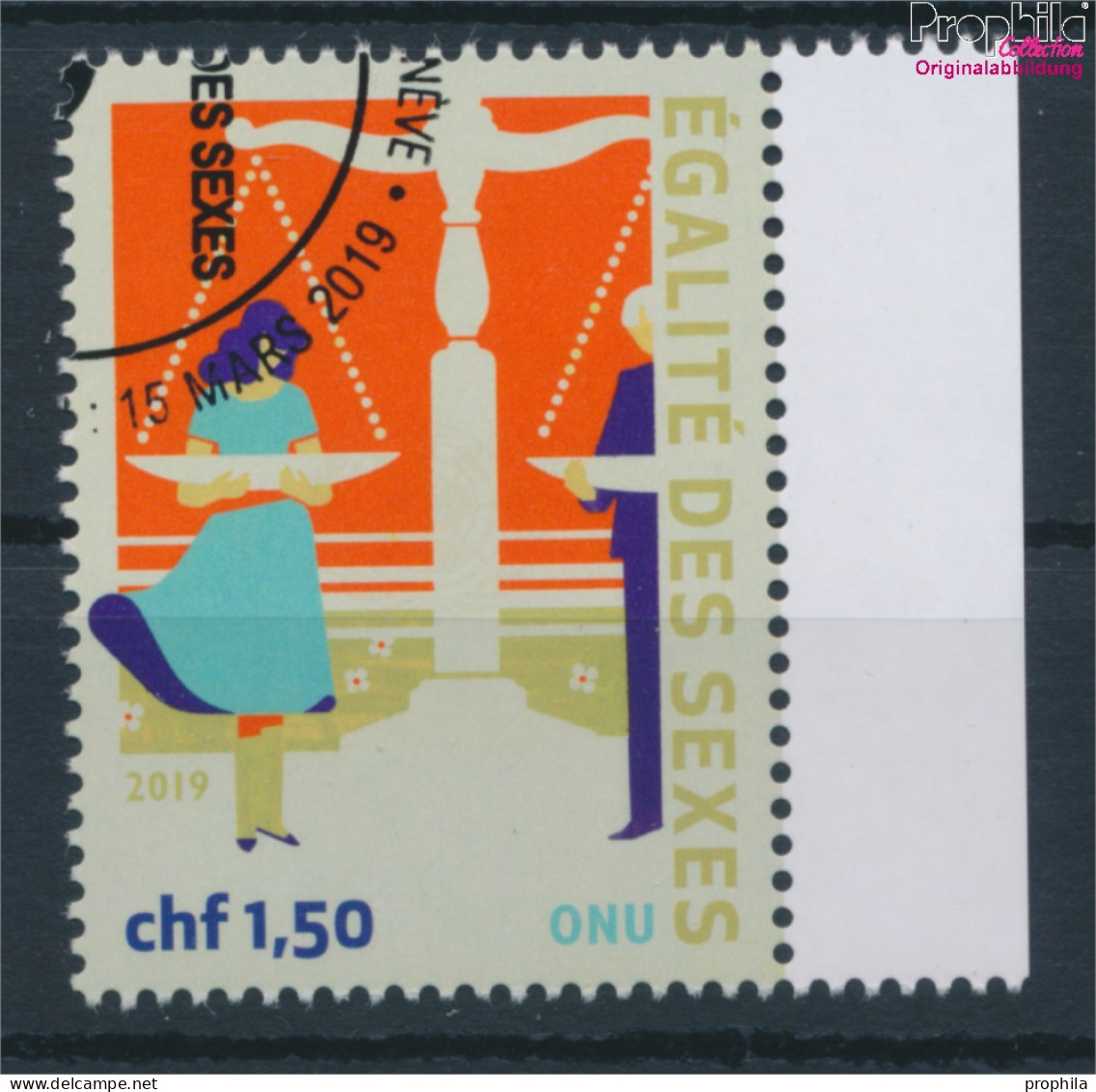 UNO - Genf 1073 (kompl.Ausg.) Gestempelt 2019 Geschlechtergleichstellung (10196696 - Used Stamps