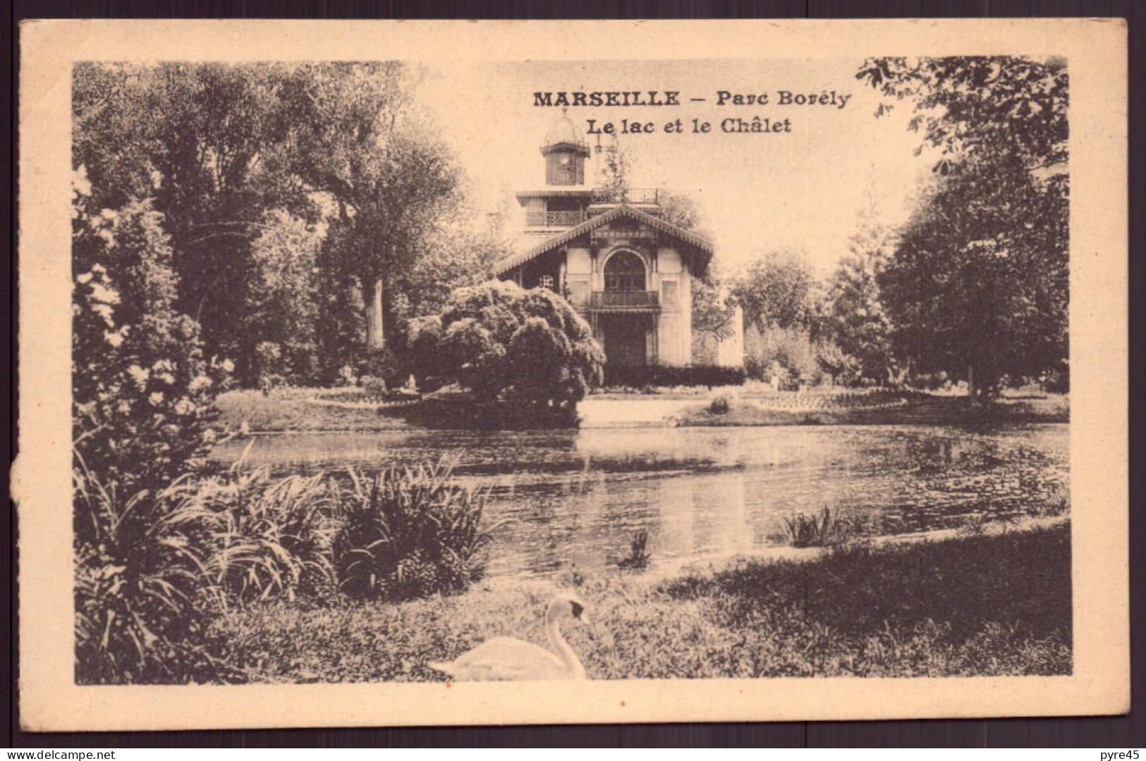 MARSEILLE PARC BORELY LE LAC ET LE CHALET 13 - Parcs Et Jardins