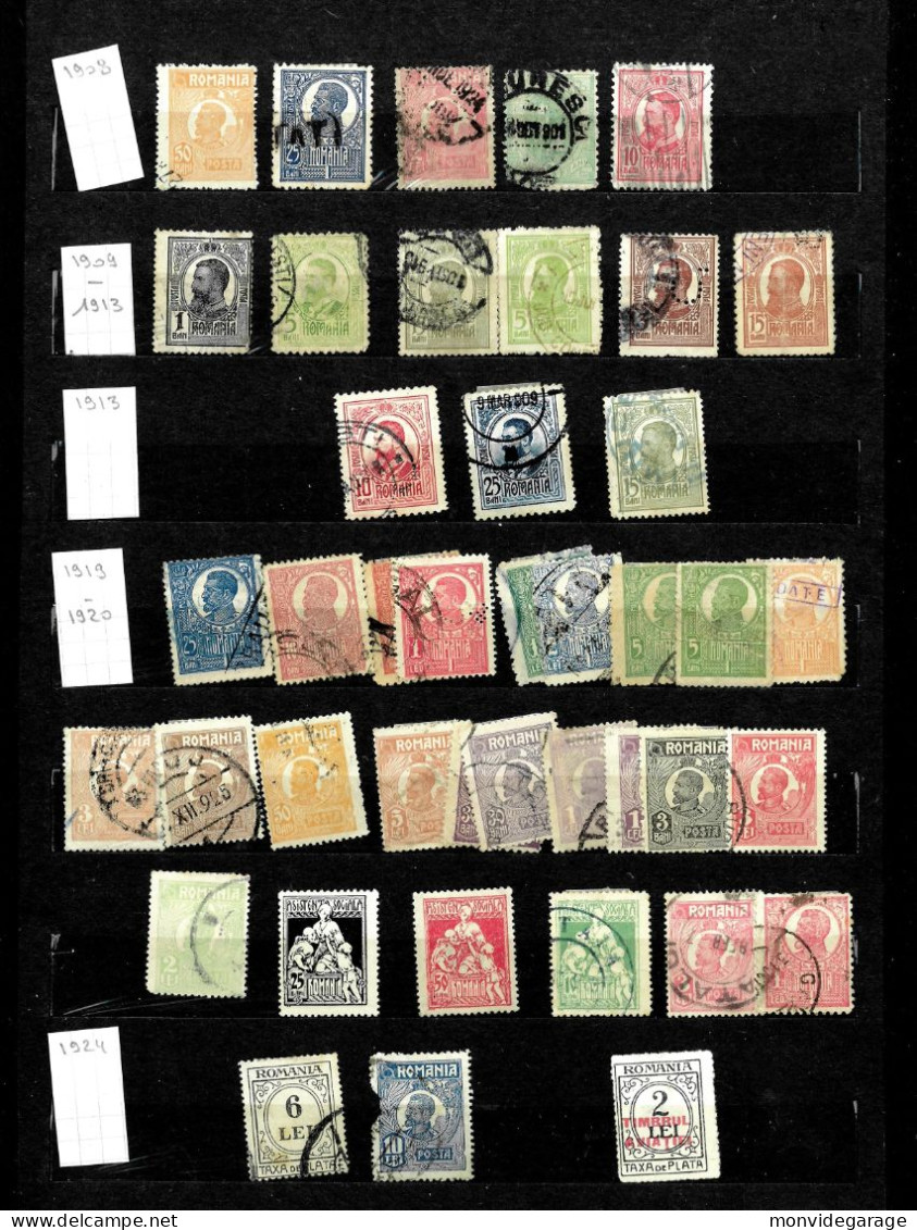 Collection De Timbres De Roumanie De L'année 1885 à L'année 1994 - A étudié - Sammlungen