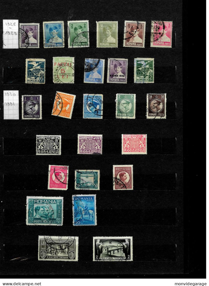 Collection De Timbres De Roumanie De L'année 1885 à L'année 1994 - A étudié - Sammlungen