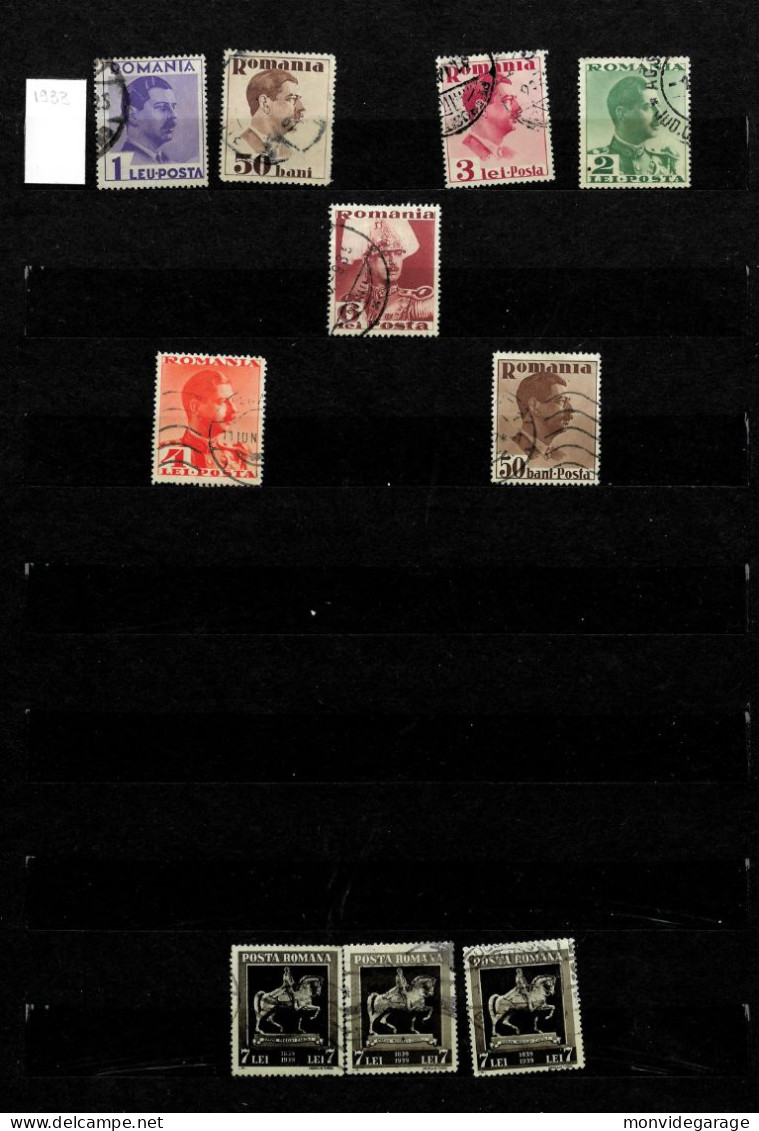 Collection De Timbres De Roumanie De L'année 1885 à L'année 1994 - A étudié - Sammlungen