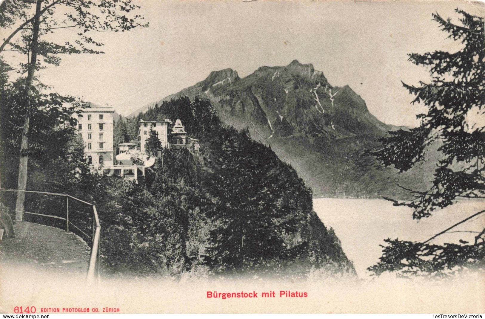 SUISSE - Bürgenstock - Le Pilate  - Carte Postale Ancienne - Autres & Non Classés