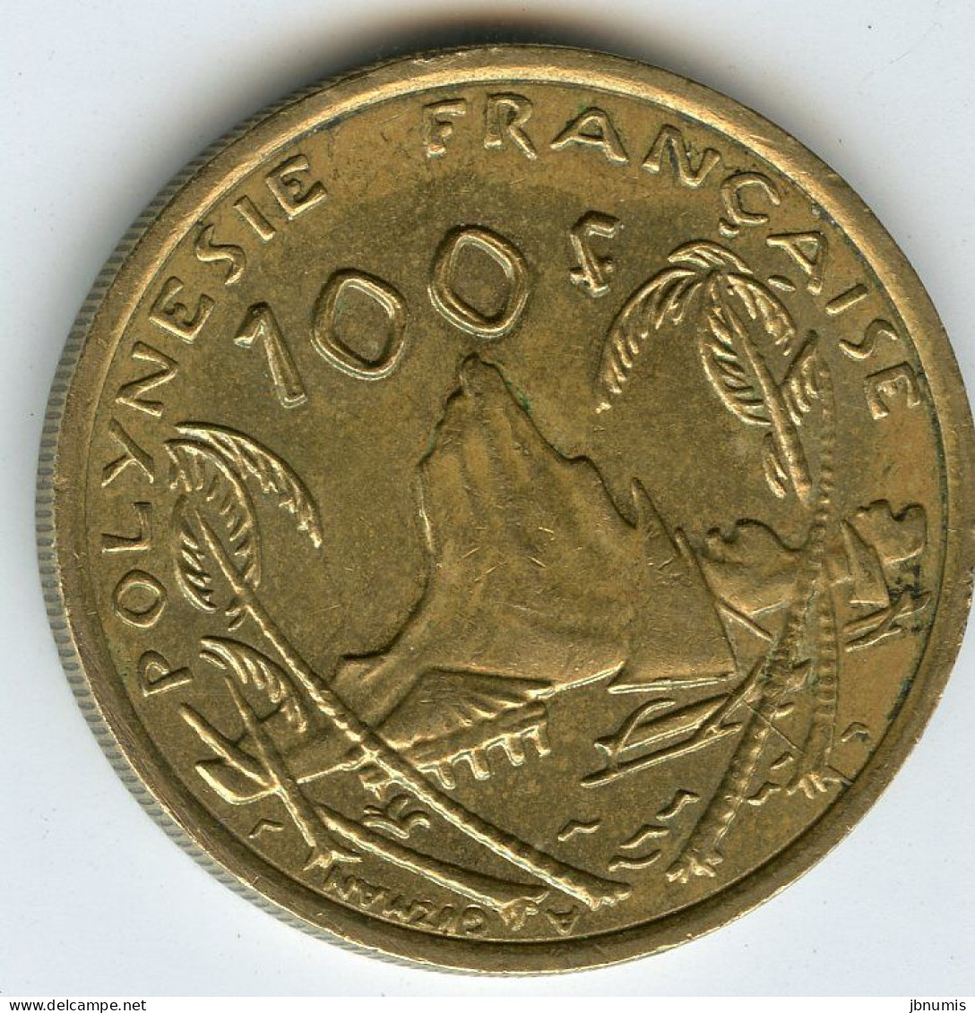 Polynésie Française French Polynesia 100 Francs 2006 KM 14a - Polinesia Francesa