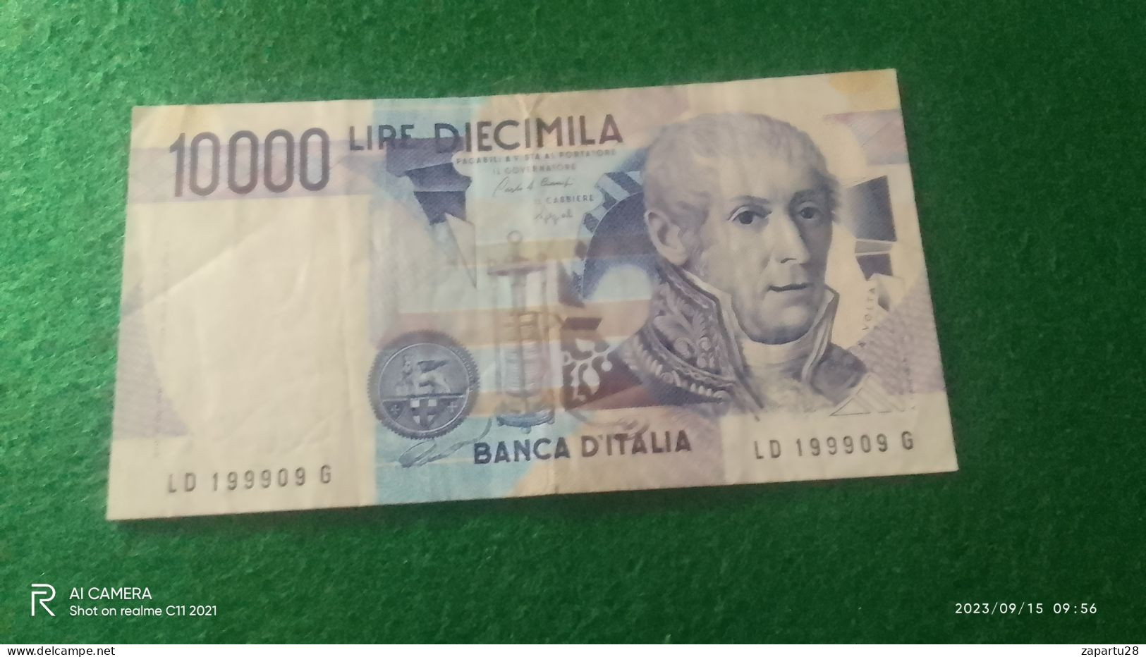 İTALYA-        10 000   LİRET - 10.000 Lire