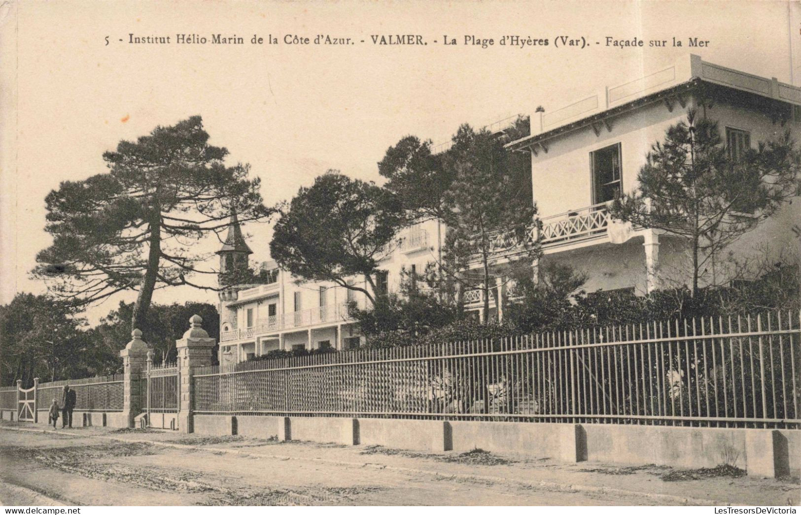FRANCE - Draguignan - Valmer - Institut Hélio Marin De La Côte D'Azur - La Plage D'Hyères - Carte Postale Ancienne - Draguignan