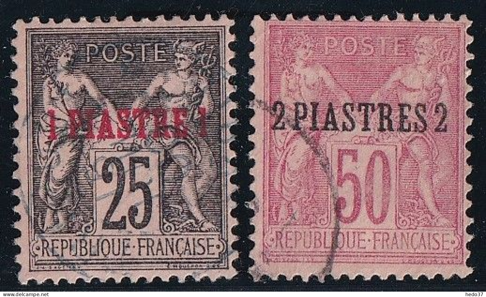 Levant N°4/5 - Oblitéré - TB - Used Stamps