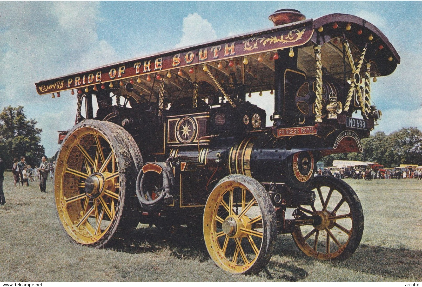 Traction Engine A Burell Showman's Engine No 2870 - Tractors