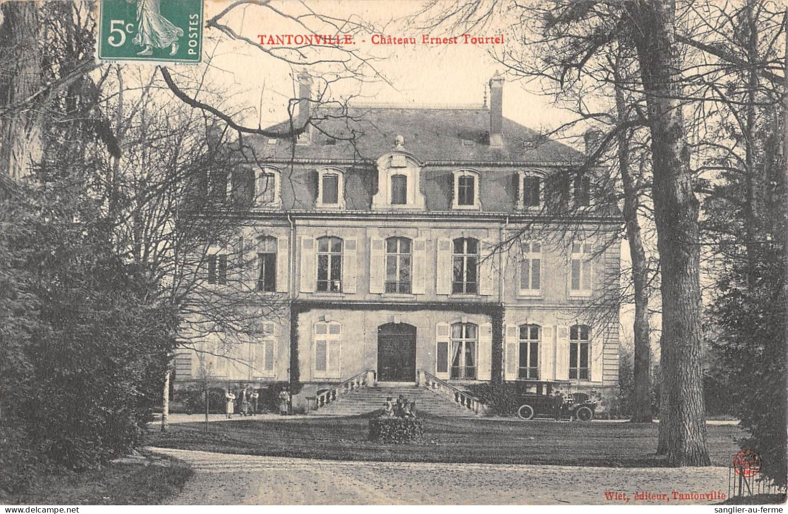 CPA 54 TATONVILLE / CHATEAU ERNEST TOURTEL - Autres & Non Classés