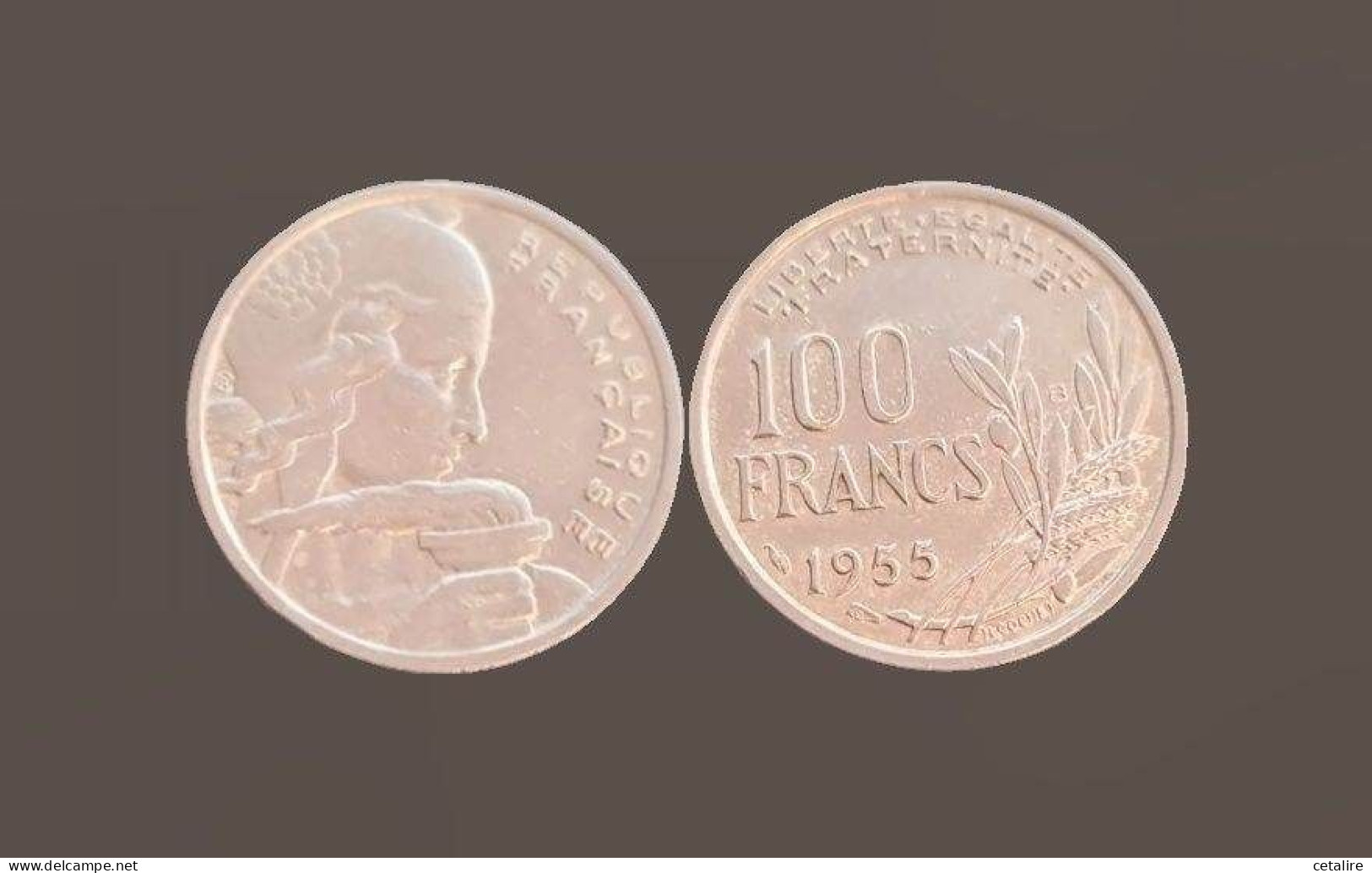 FRANCE 100 Francs 1955 TB - 100 Francs