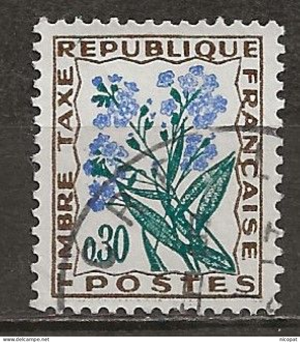 FRANCE Oblitéré 99 Fleur Des Champs Myosotis - 1960-.... Afgestempeld