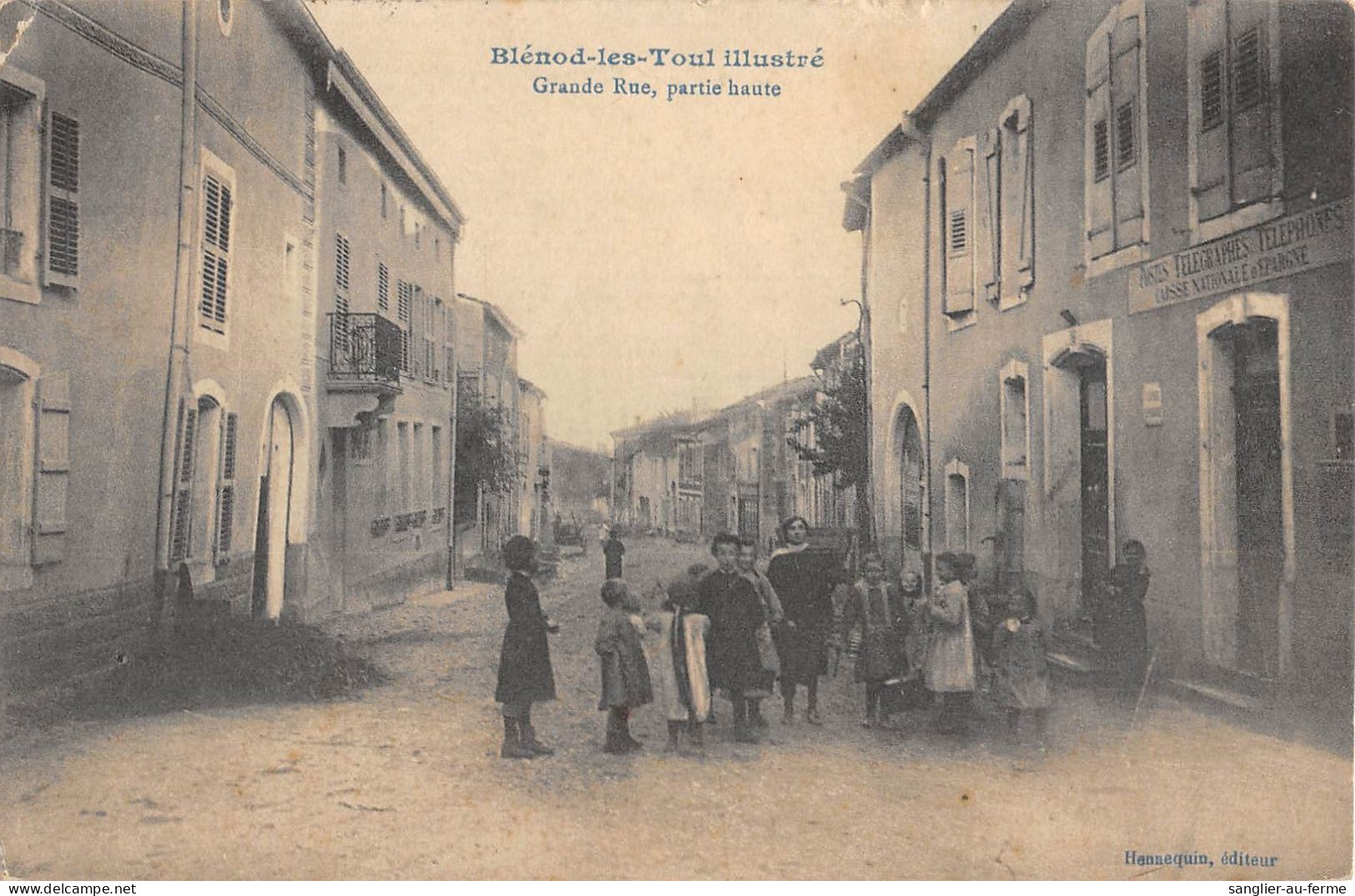 CPA 54 BLENOD LES TOUL / GRANDE RUE / PARTIE HAUTE - Altri & Non Classificati