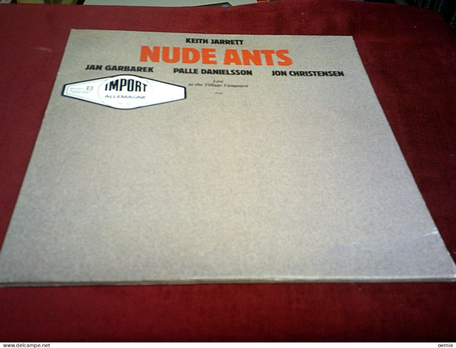 KEITH JARRETT   NUDE ANTS  ALBUM DOUBLE - Jazz