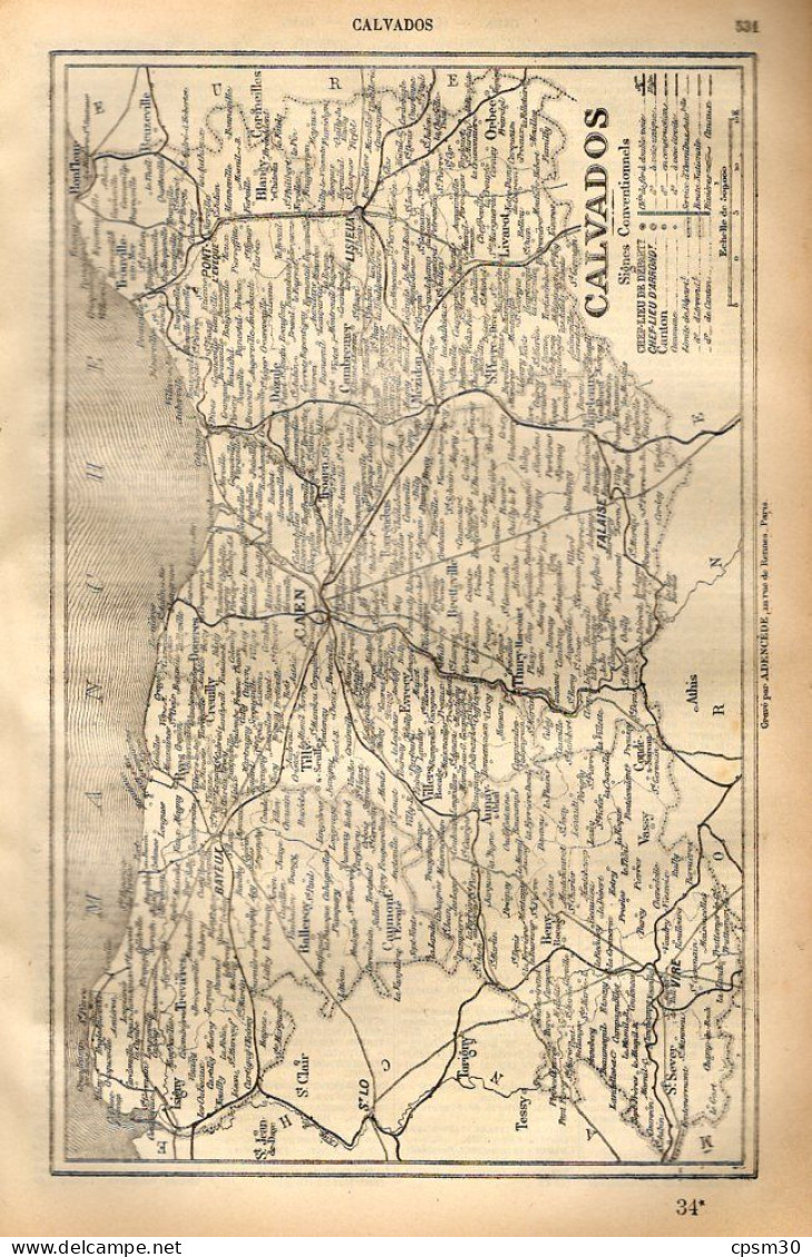 ANNUAIRE - 14 - Département Calvados - Année 1905 - édition Didot-Bottin - 56 Pages - Telefonbücher