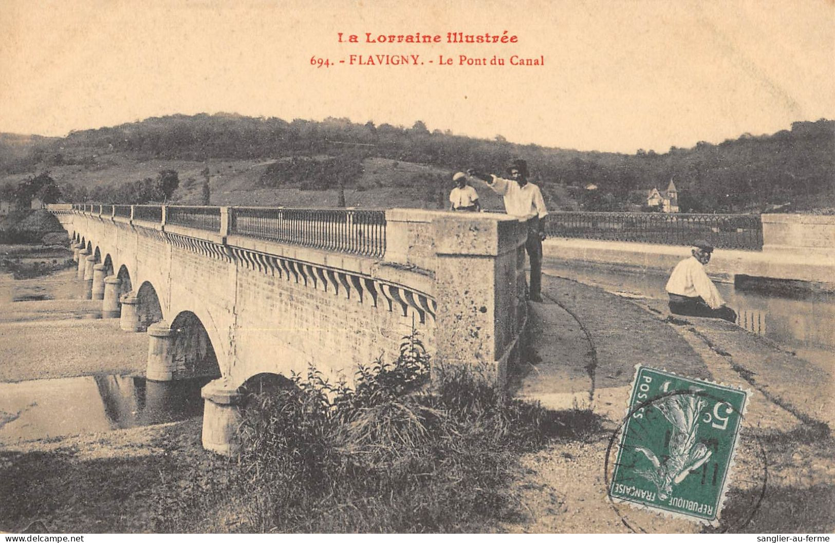 CPA 54 FLAVIGNY / PONT DU CANAL - Otros & Sin Clasificación