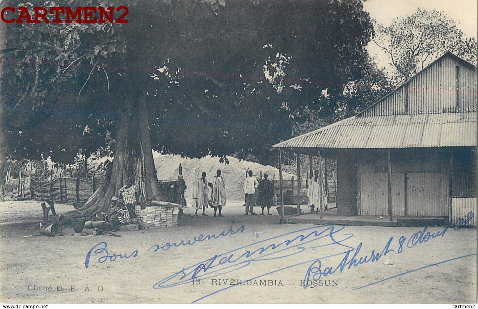 GAMBIE RIVER-GAMBIA KOSSUN AFRIQUE 1900 - Gambie