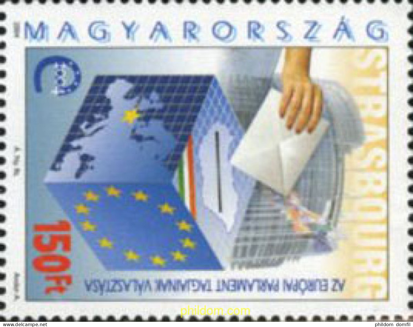 177391 MNH HUNGRIA 2004 ELECCIONES EUROPEAS - Nuovi