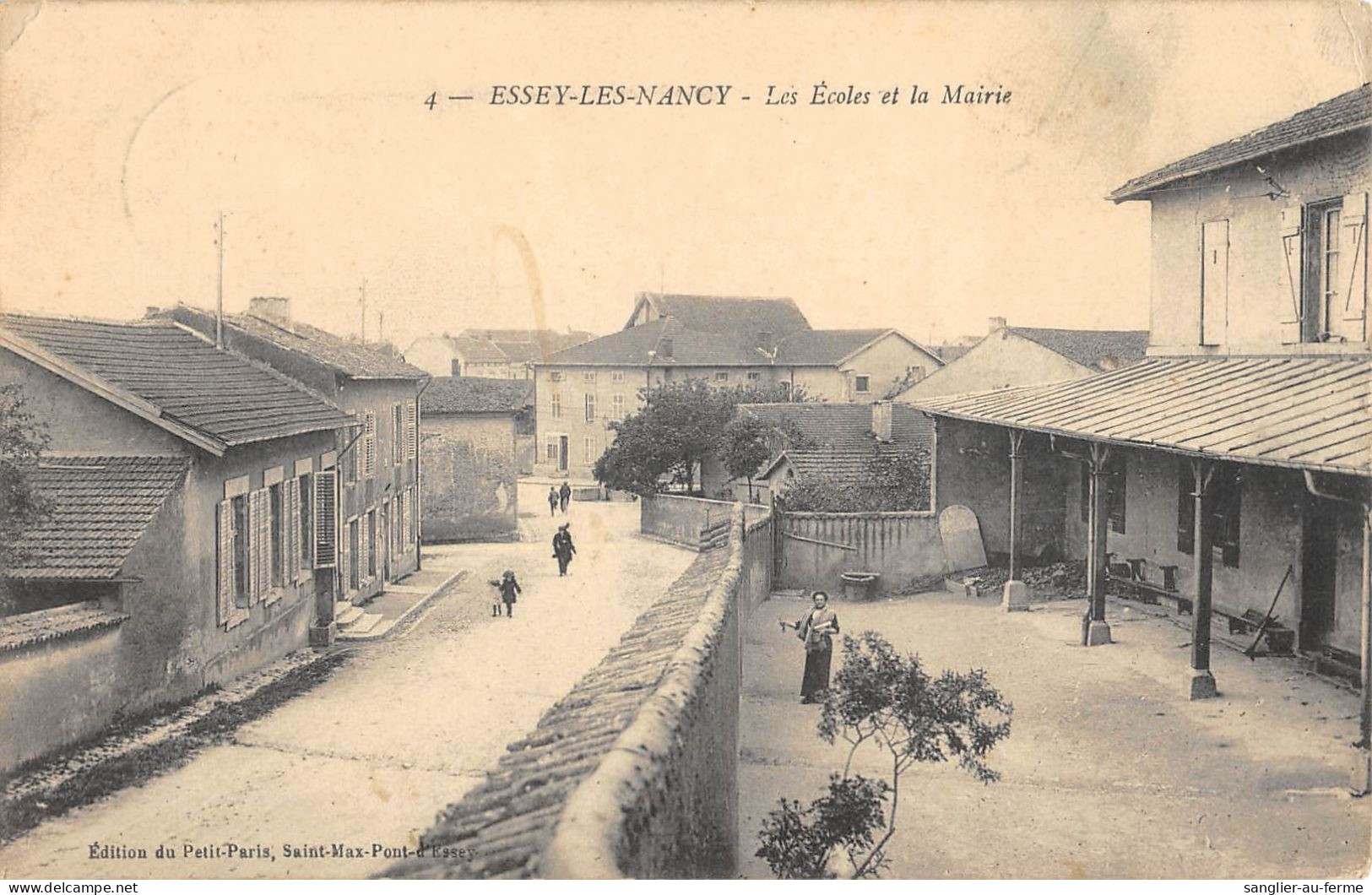 CPA 54 ESSEY LES NANCY / LES ECOLES / MAIRIE - Sonstige & Ohne Zuordnung