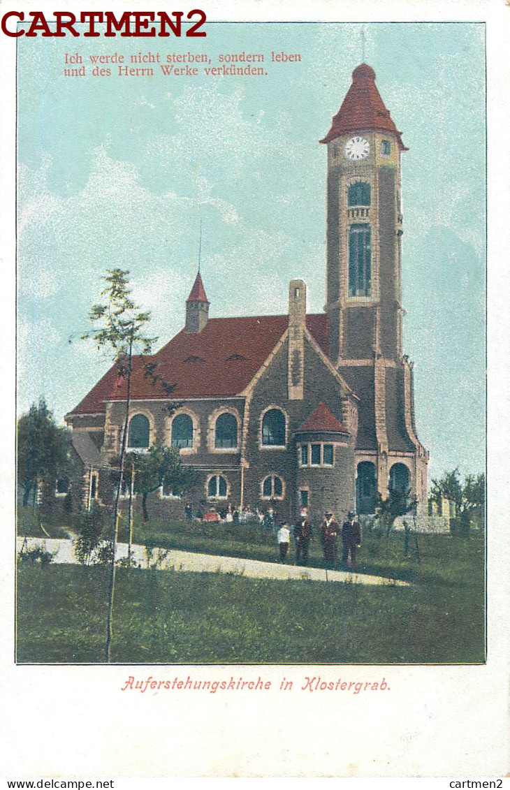 AUFERSTEHUNGSKIRCHE IN KLOSTERGRAB.  - Ohne Zuordnung