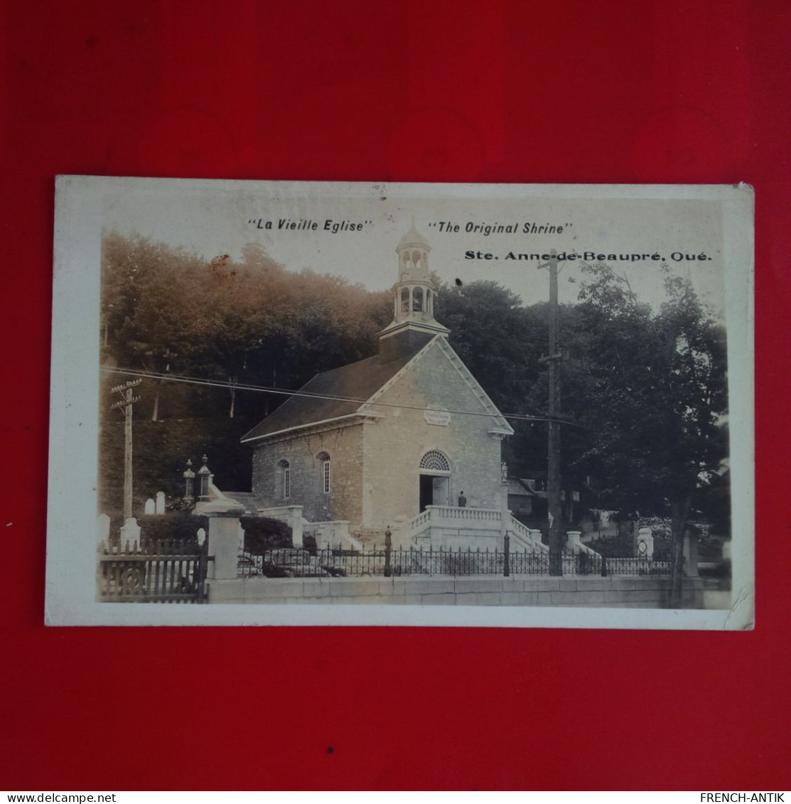 STE ANNE DE BEAUPRE LA VIEILLE EGLISE - Ste. Anne De Beaupré