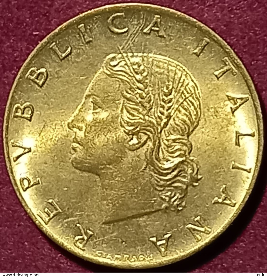 Errore  Di Conio 20 Lire 1980 Repubblica Italiana - Variétés Et Curiosités