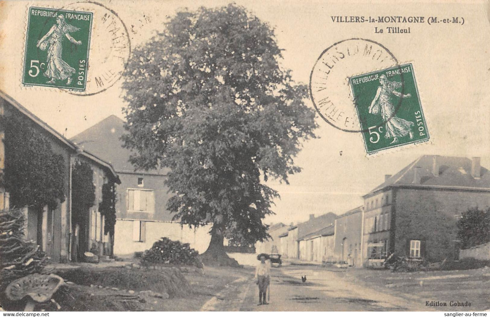 CPA 54 VILLERS LA MONTAGNE / LE TILLEUL - Other & Unclassified