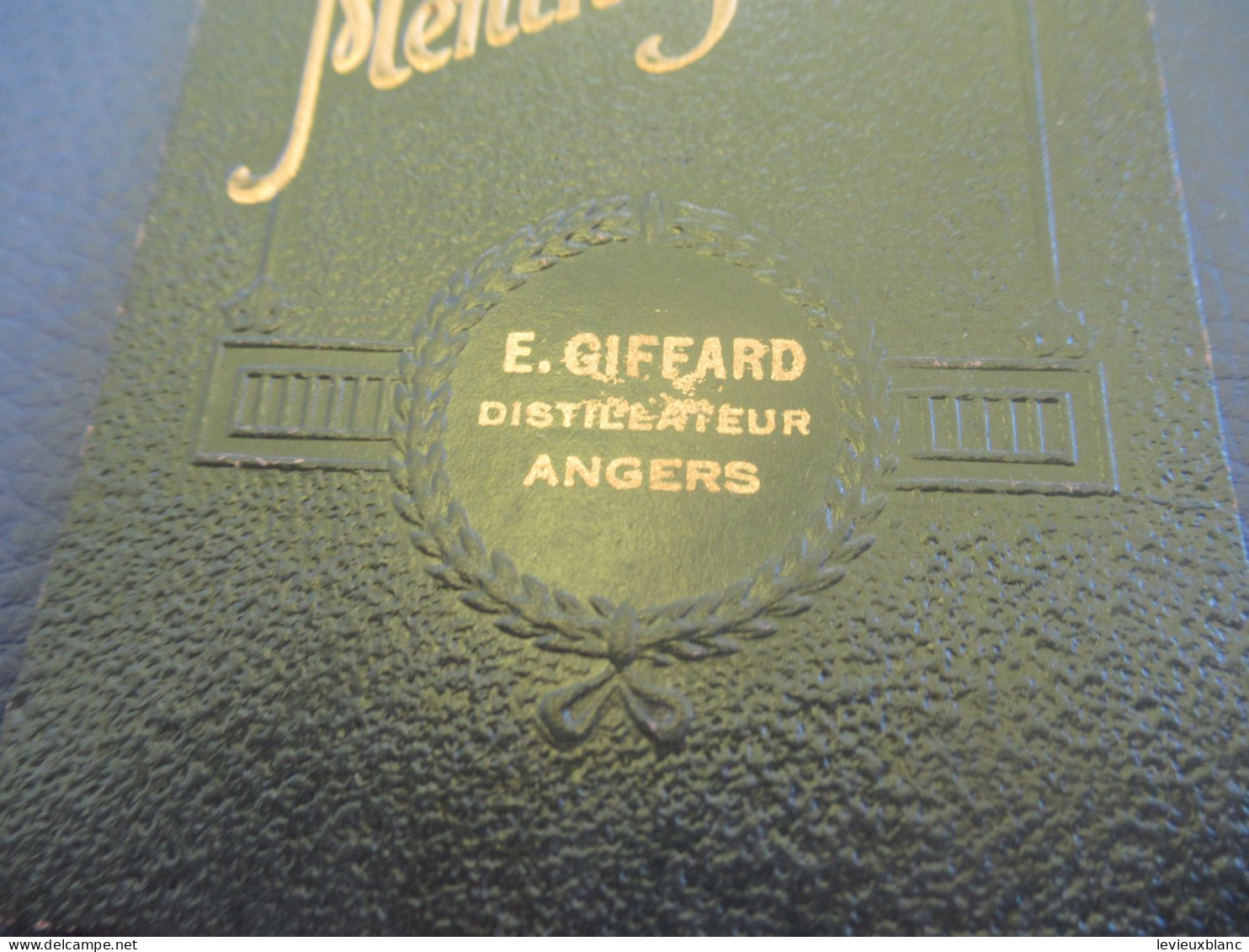 Petit Bloc-Note  Avec Calendrier/ Liqueur Menthe -Pastille/Giffard Distributeur ANGERS/ 1932      OEN34 - Alcohol