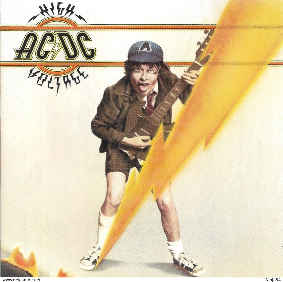 CD AC/DC   "  High Voltage "  Allemagne - Hard Rock & Metal