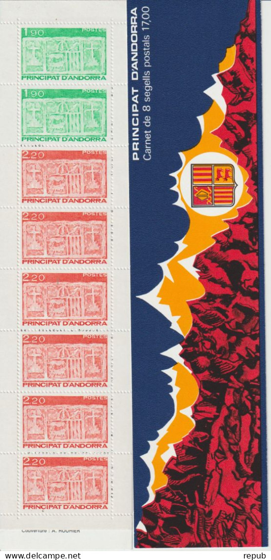 Andorre Français 1987 Carnet 1 ** MNH - Markenheftchen