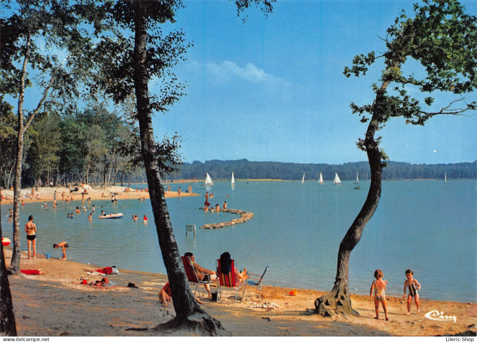 SILLE-le-GUILLAUME (Sarthe) Sillé-Plage - Le Lac - Sille Le Guillaume