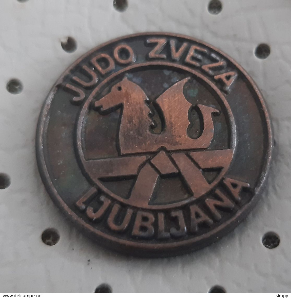 JUDO Association Of Ljubljana Slovenia Pin - Judo