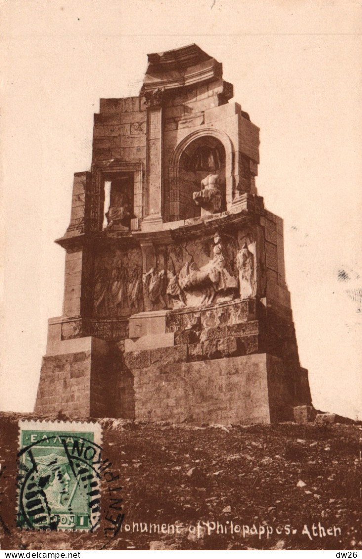 Athène, Acropole - Athen Αθήνα Μνημείον Φιλοπάππου Monument Of Philopappos - Griechenland