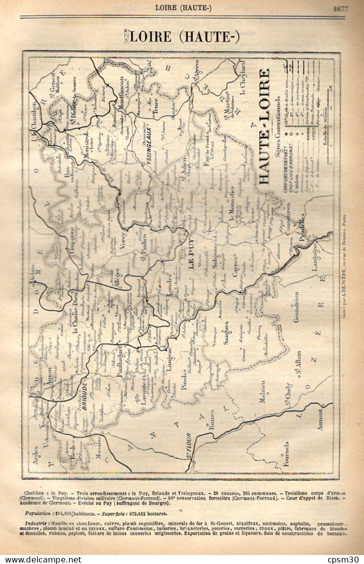 ANNUAIRE - 43 - Département Haute Loire - Année 1905 - édition Didot-Bottin - 20 Pages - Directorios Telefónicos