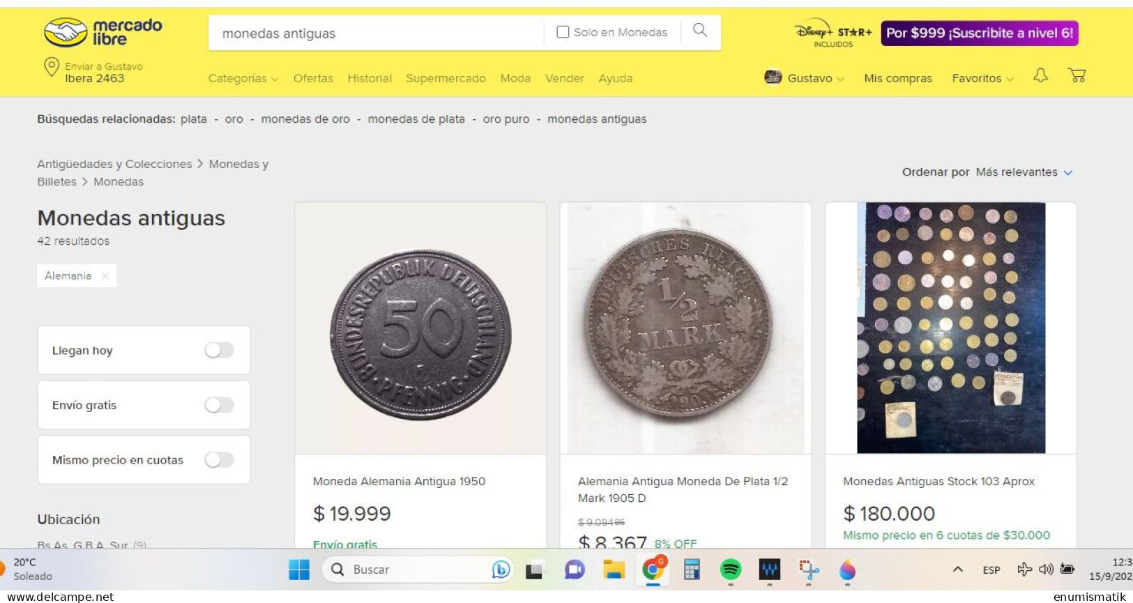 Buy Collectible Coins On MERCADOLIBRE Argentina, WE BUY ON YOUR BEHALF - Livres & Logiciels