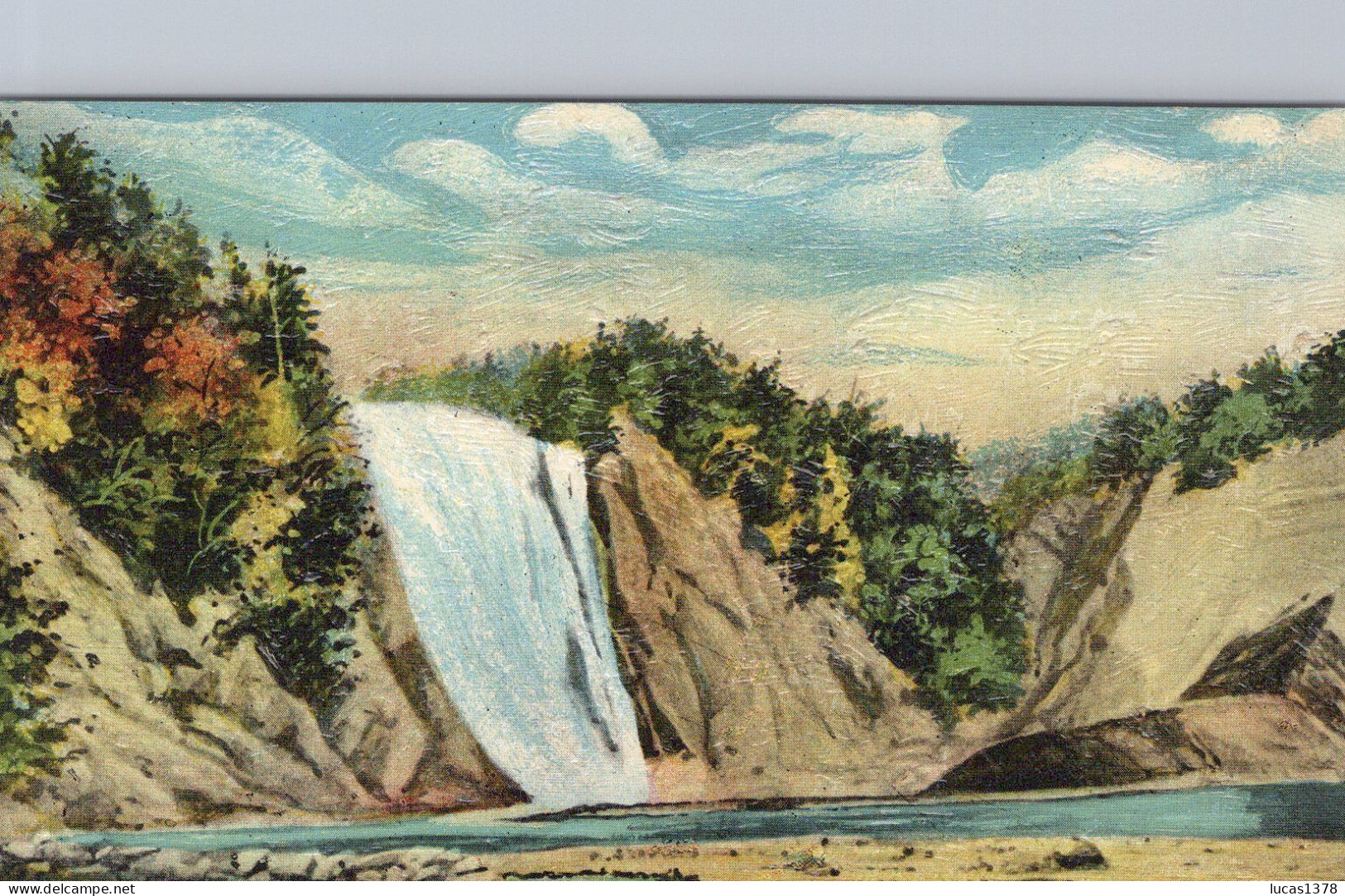 OIL PAINTING SERIES /  QUEBEC / MONTMORENCY FALLS - Montmorency Falls