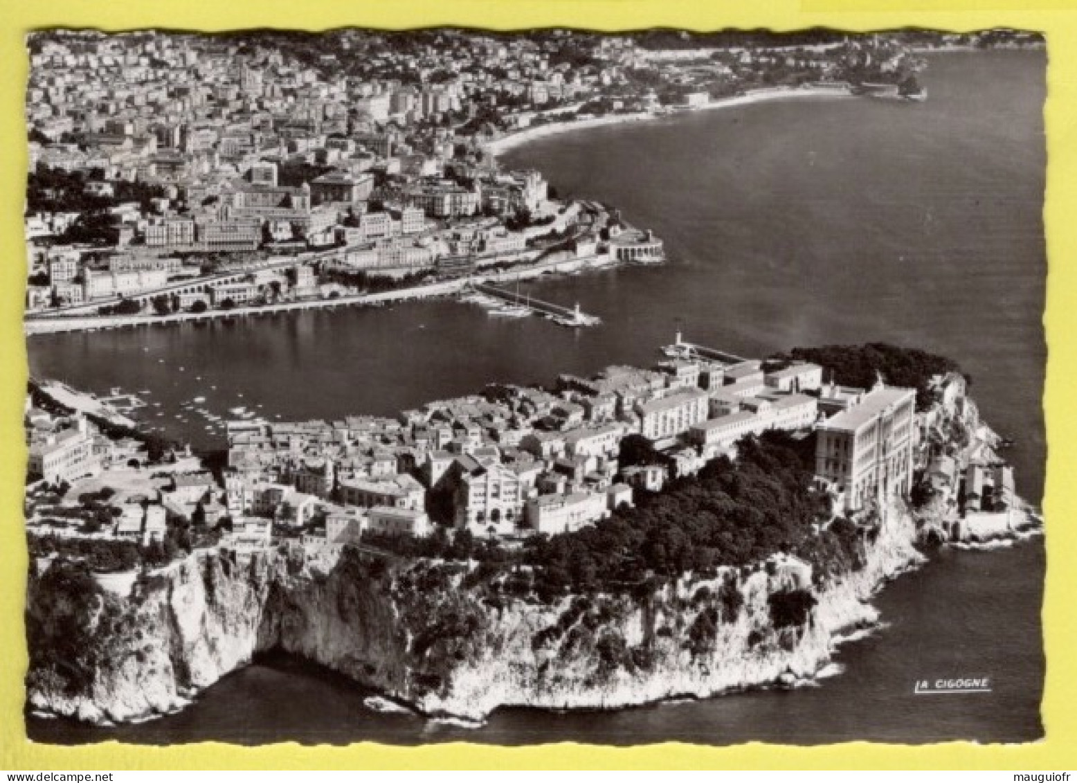 MONACO SUR CARTE POSTALE / TP 542 POISSON RASCASSE VOLANTE / 1962 - Brieven En Documenten