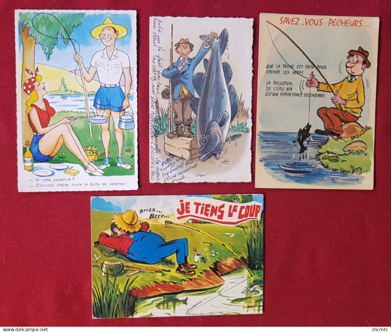 11 Cartes -  Pêches , Pêche , Pêcheur - Visvangst