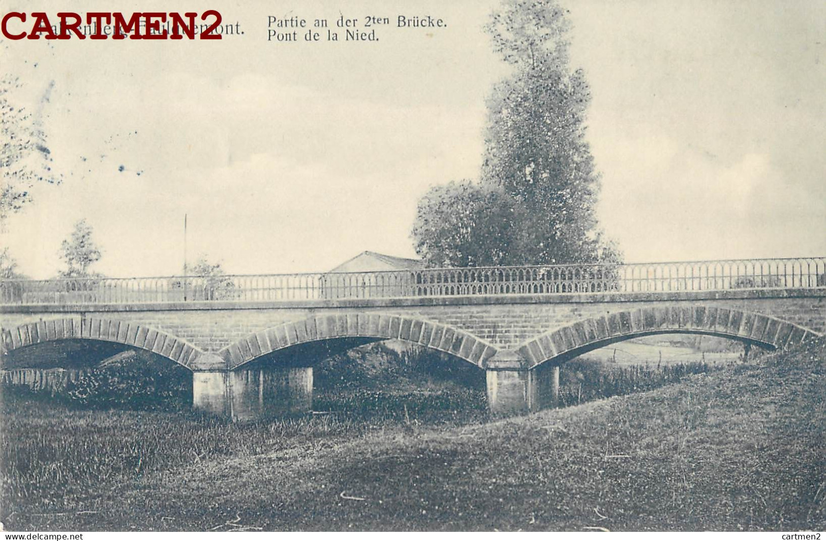 FALKENBERG-FAULQUEMONT PONT DE LA NIED 57 MOSELLE  - Faulquemont