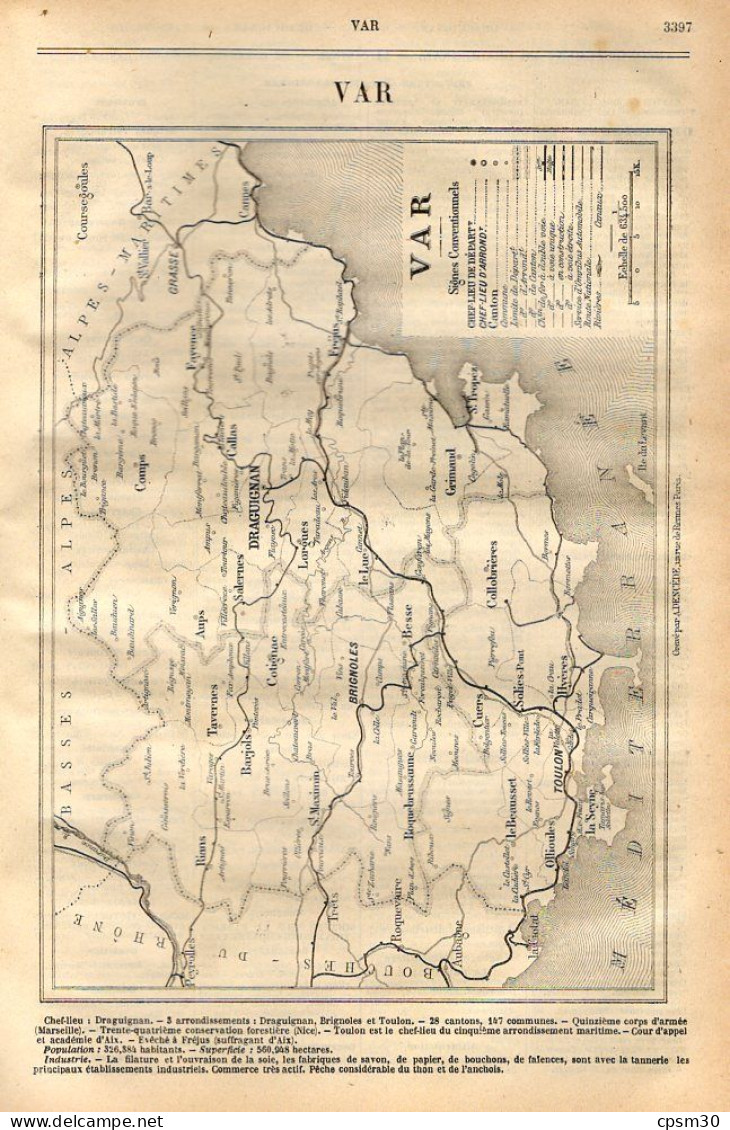 ANNUAIRE - 83 - Département Var - Année 1905 - édition Didot-Bottin - 23 Pages - Telefonbücher