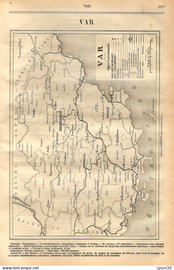 ANNUAIRE - 83 - Département Var - Année 1905 - édition Didot-Bottin - 23 Pages - Annuaires Téléphoniques