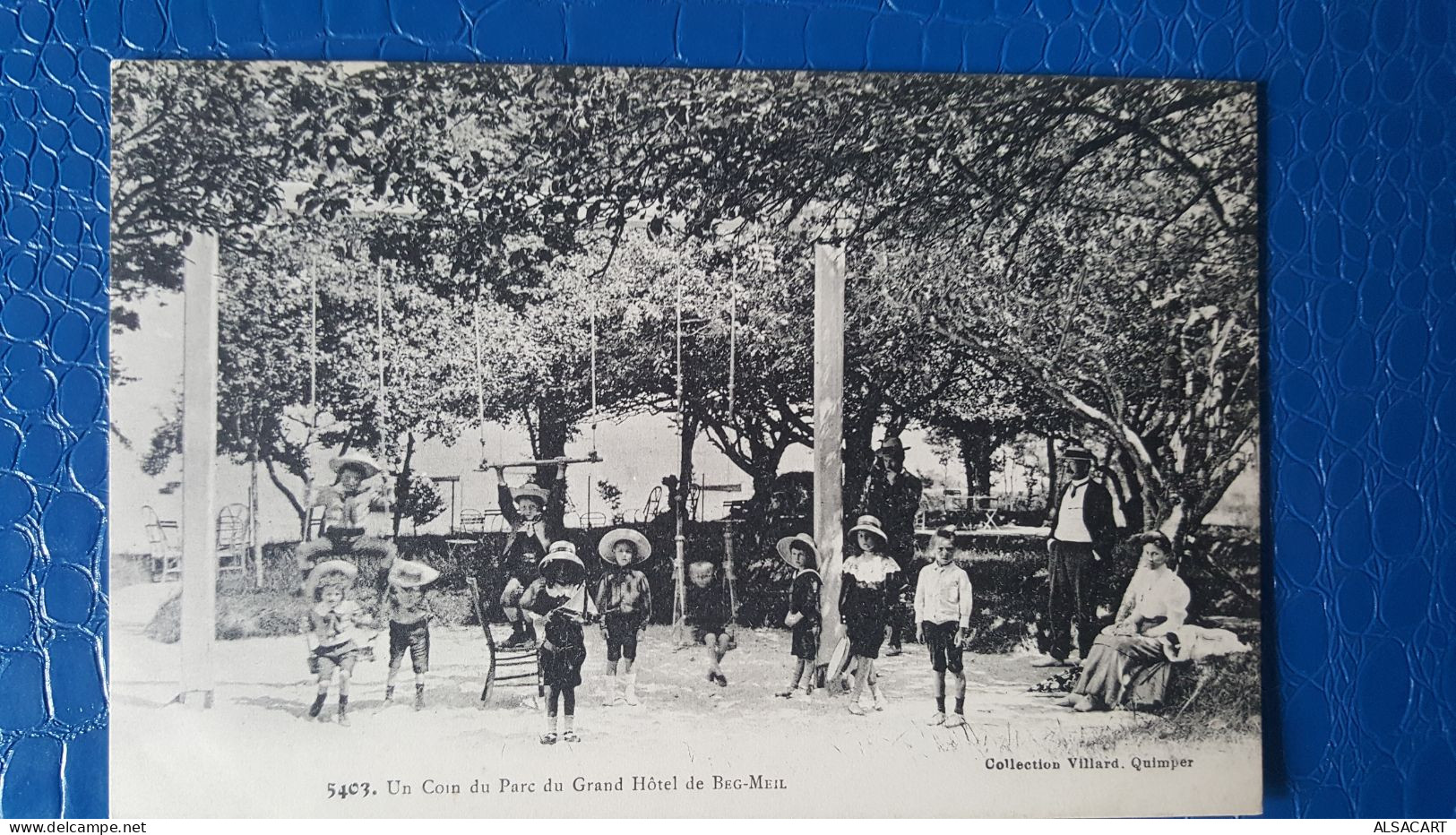 Beg Meil , Un Coin Du Parc Du Grand Hotel , Balançoire - Beg Meil