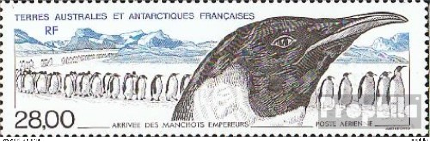 Französ. Gebiete Antarktis 328 (kompl.Ausg.) Postfrisch 1994 Ankunft Der Kaiserpinguine - Neufs