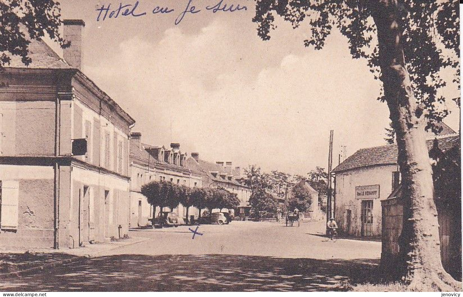 LENCLOITRE ROUTE DE CHATELLERAULT MENUISERIE RENE LE HENANFF,PETITE ANIMATION     REF 80289 - Lencloitre