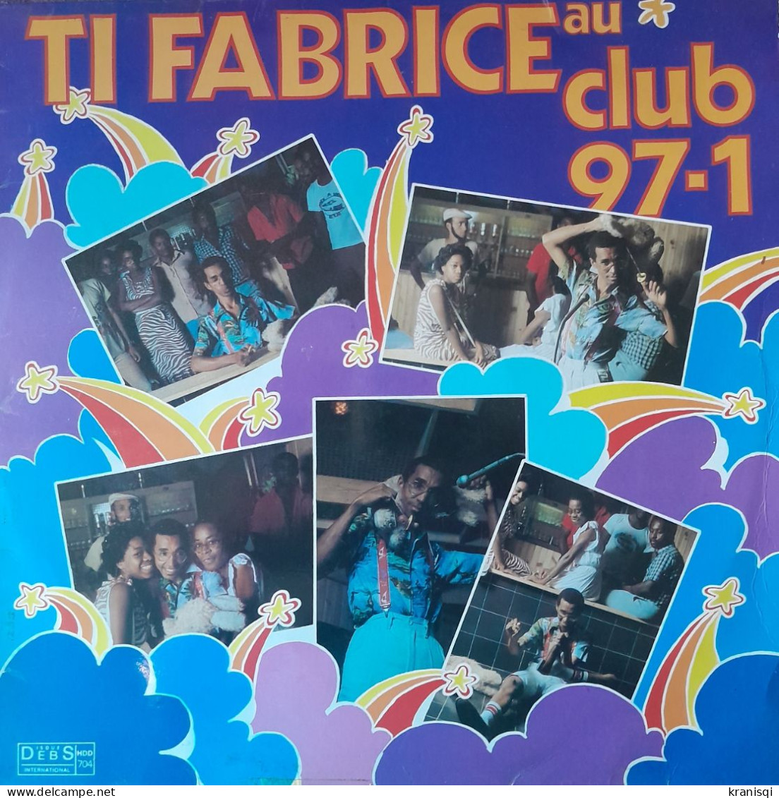 Vinyle 33 T , TI FABRICE Au Club 97 1   Antilles - Country Et Folk
