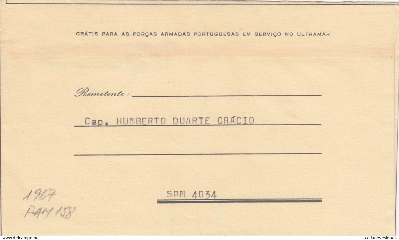 Portuguese Colonies, Aerograma, Circulado De Lumbo Para Lisboa Em 1968 - Andere & Zonder Classificatie