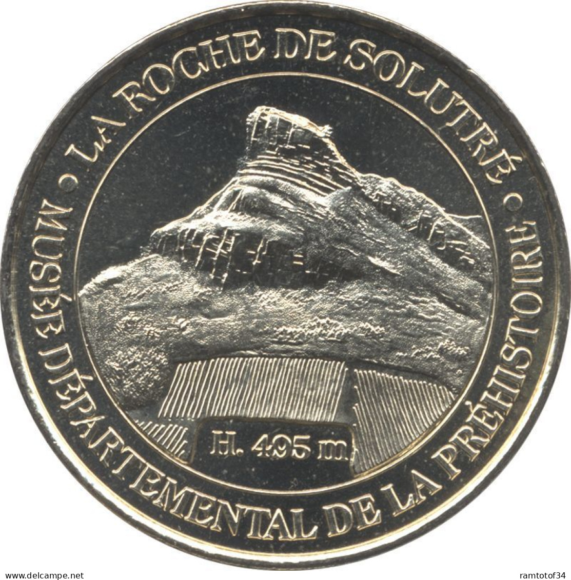 2002 MDP125 - SOLUTRÉ-POUILLY - La Roche De Solutré / MONNAIE DE PARIS - 2002