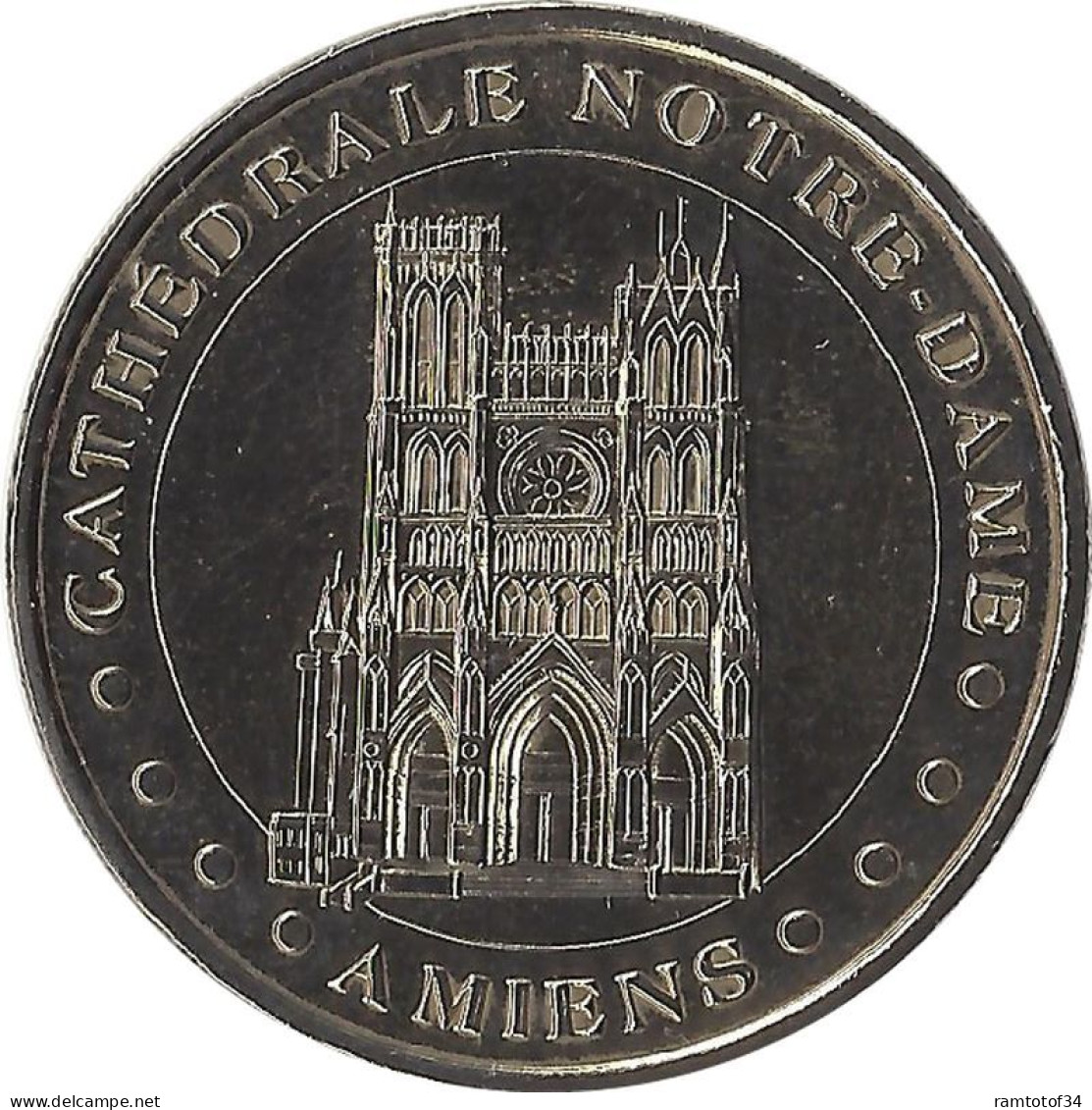 2001 MDP105 - AMIENS - Cathédrale Notre Dame / MONNAIE DE PARIS - 2001