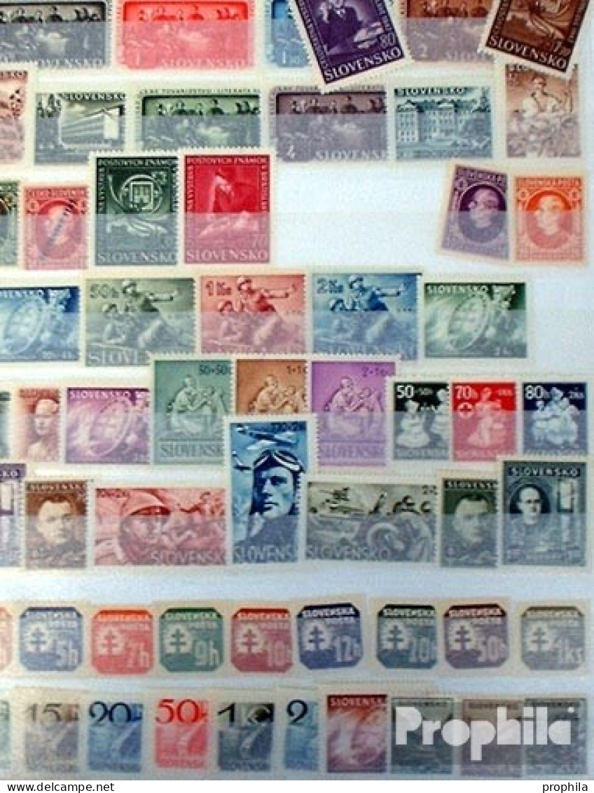 Slowakei 75 Verschiedene Marken  Bis 1945 - Collections, Lots & Series