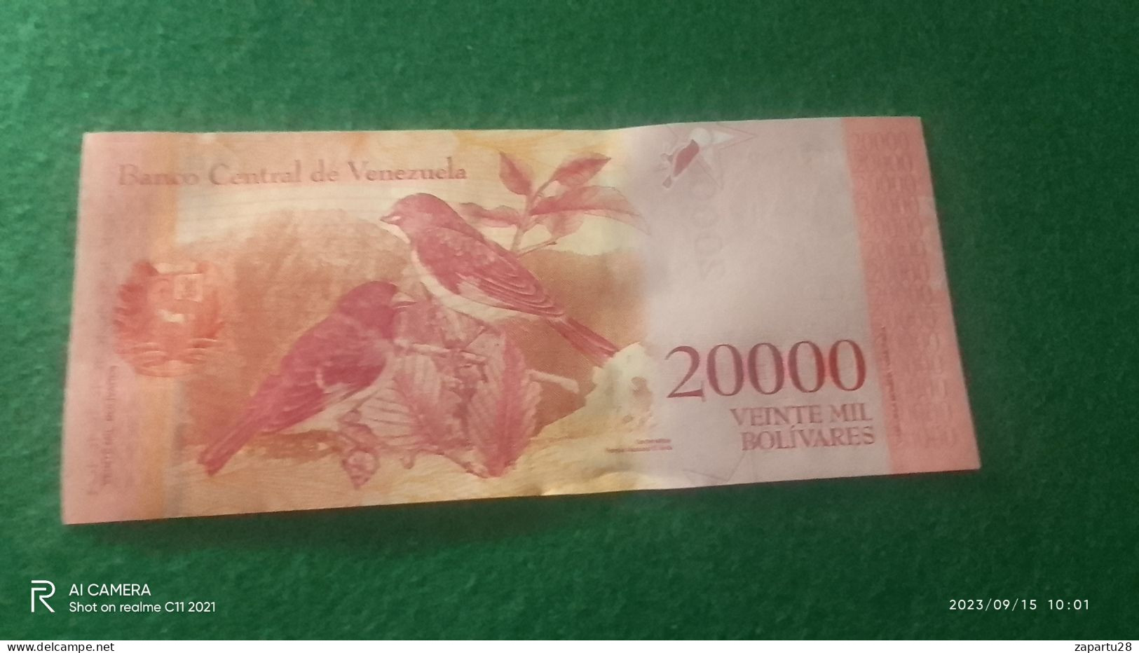 VENEZUELA      20000     BOLİVARES  UNC - Venezuela