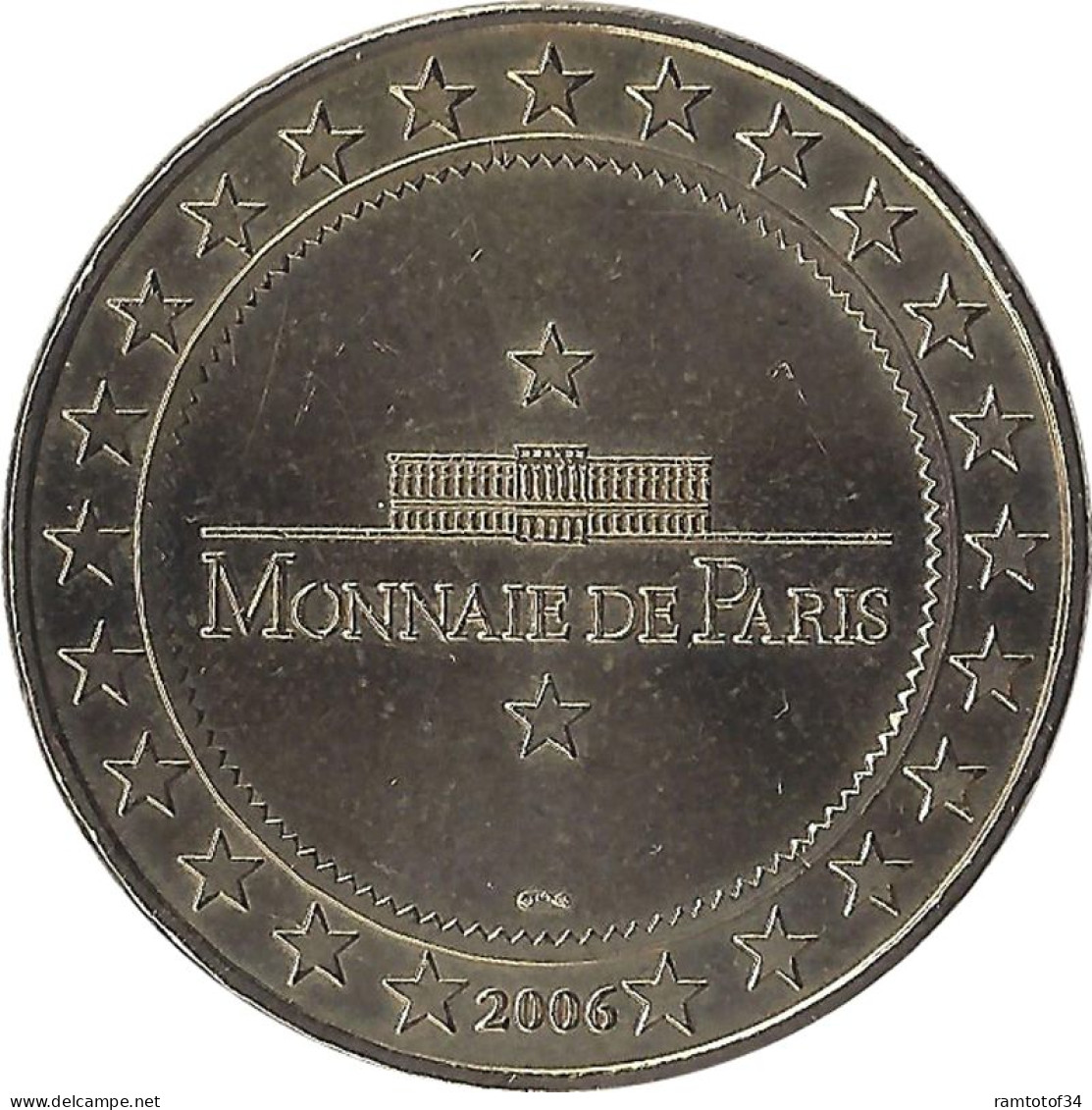 2006 MDP153 - MARNE-LA-VALLEE - Disneyland 12 (Mickey 2007) / MONNAIE DE PARIS - 2006